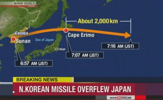 日本盼與美韓中俄合作　考慮回應朝鮮的方案