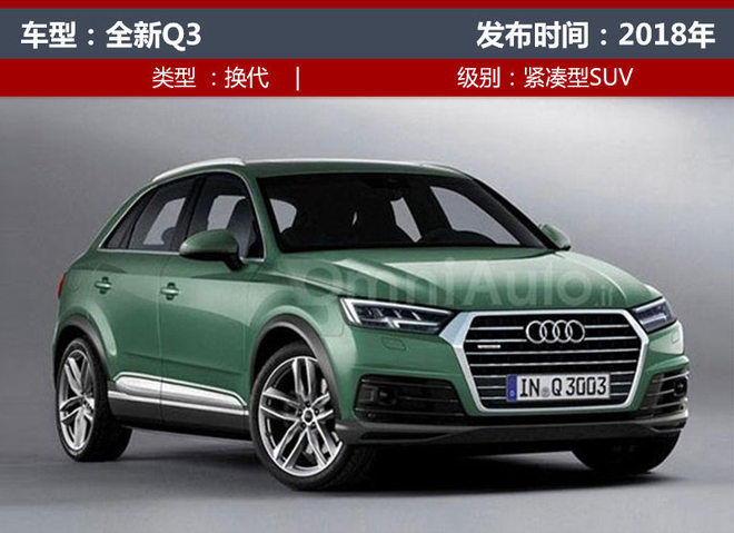 奧迪未來(lái)兩年將推4款全新SUV