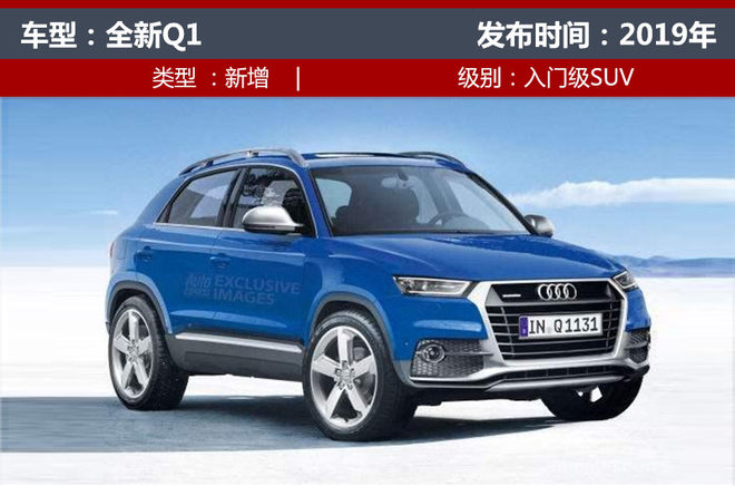 奧迪未來(lái)兩年將推4款全新SUV