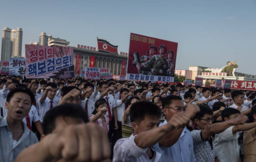 朝鮮威脅將用中程導(dǎo)彈對關(guān)島發(fā)起包圍射擊