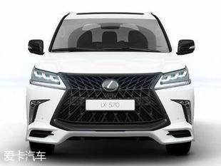 雷克薩斯新LX570官圖泄露 采用全新前臉