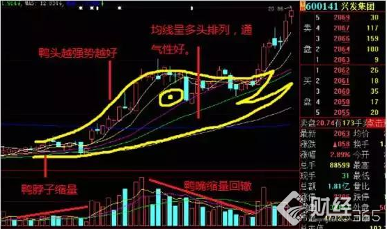 千金難買老鴨頭：最新經(jīng)典黑馬形態(tài)“老鴨頭戰(zhàn)法” 就這么簡單