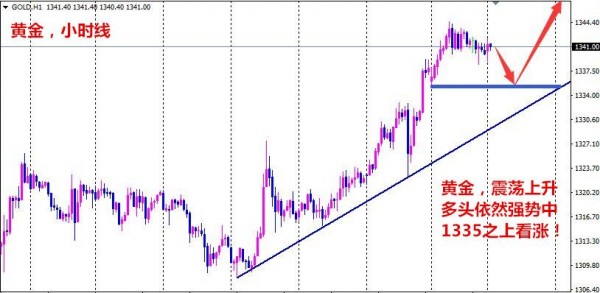 張雅源：1.16黃金1335之上繼續(xù)多，黃金空單被套還能解嗎？
