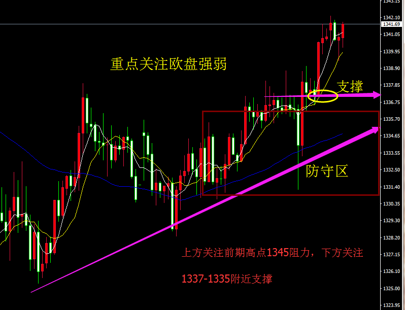 卓偉論金：1.24黃金技術(shù)分析附部分做單建議