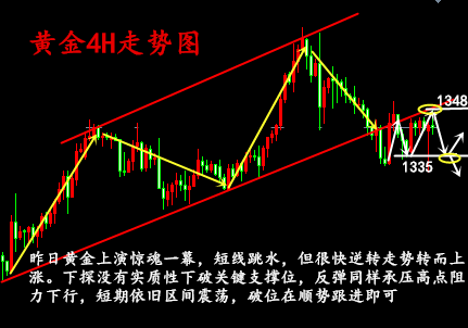 金析妍2.1非農前夕，黃金走勢大起大落你把握住了嗎？日內黃金