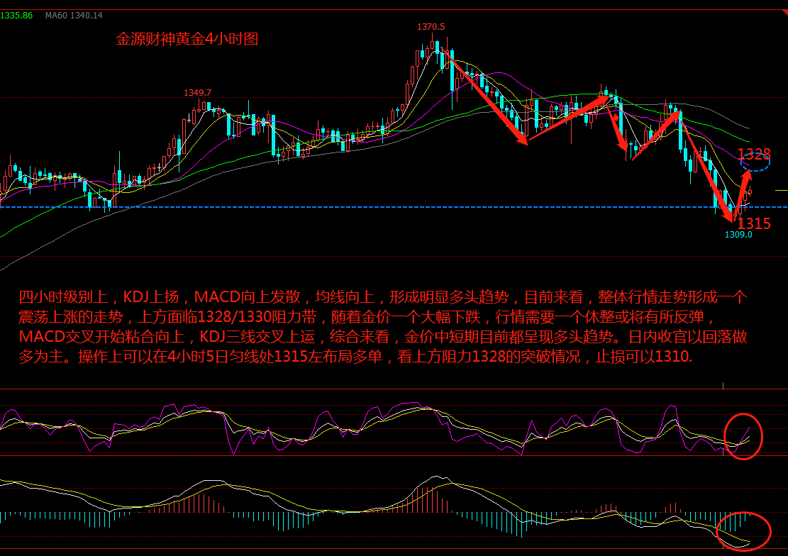 金源財(cái)神：2.9原油跌勢(shì)難止，黃金逆勢(shì)反彈，年未收官解析