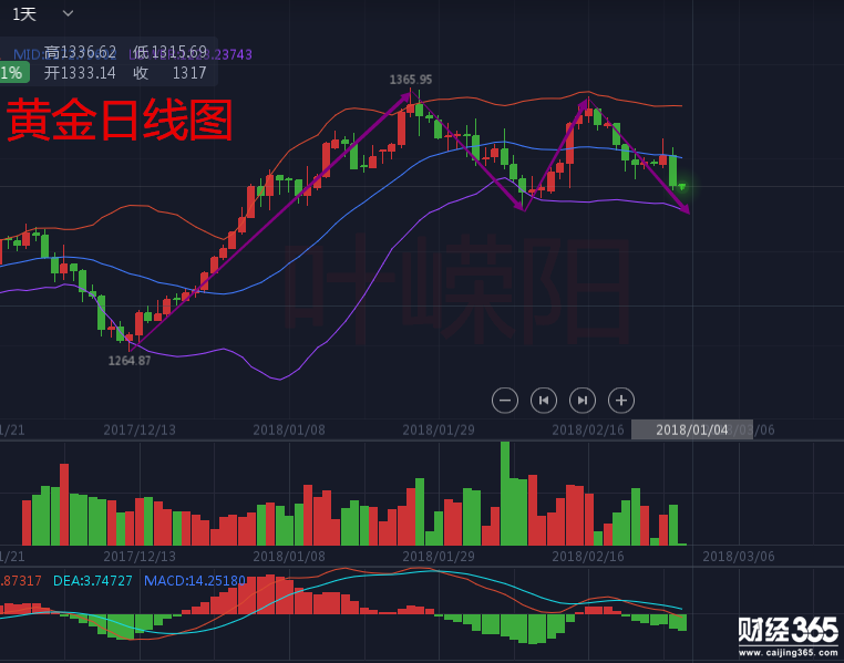 葉嶸陽：2.28黃金斷崖式暴跌后市如何看？黃金操作策略及解套