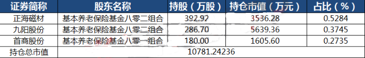 養(yǎng)老金的持股