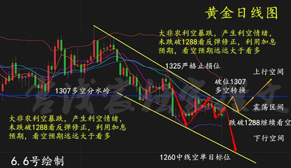 宮淺宸：黃金昨夜為何暴漲，嘴都喊干了，1291空單還扛著？